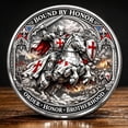 thumbnail image 2 of Honor Brotherhood Commemorative Coin, Stunning Collectible, Unity Friendship Token For Enthusiasts And Meaningful Camaraderie Displays (Metal Material), 2 of 9