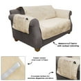 thumbnail image 4 of Furniture cover, 100% Waterproof Protector Cover for Love Seat by PETMAKER, Non-Slip, Stain Resistant, Great for Dogs, Pets, and Kids  Tan, 4 of 6