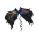 thumbnail image 5 of Capa Chal de Plumas Jinwen Gótica Accesorios Disfraz Halloween Colorido Negro, 5 of 8