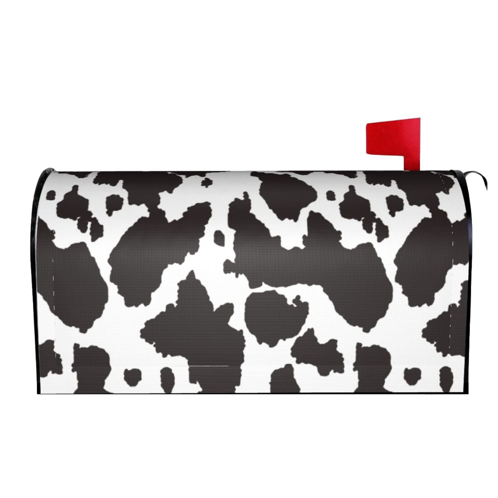 Picia Cow Skin 2 Magnetic Mailbox Cover Standard Size-21x18 in