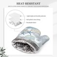 thumbnail image 4 of Juego de guantes de cocina y agarraderas MIFSOIAVV de silicona resistente al calor, 4 of 7