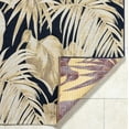 thumbnail image 3 of BoutiqueRugs Amirah Coastal Area Rug - Outdoor Safe - Midnight Blue, Gold, Beige - 7'10" x 10', 3 of 6