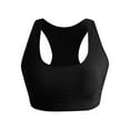 thumbnail image 4 of Women's Racerback Sports Swim Bra High Neck Bikini Tops Nylon Spandex for Active Swimming, 4 of 5