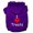 Purple, variant on Pet, Dog Cat Hoodie Screen Printed, "I Love Treats"