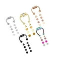 thumbnail image 1 of facefd Magnetic Fake Septum Nose Rings Hoop Horseshoe for Women Acrylic 5 Mix, 1 of 8