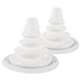 thumbnail image 1 of NIYANGLE 2Pcs Weather Resistant White Rubber Shifter Boot for Boat Steering and Electrical Cable Cover, 1 of 8