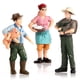thumbnail image 2 of Simulación de personajes de colores, pequeños adornos, bricolaje, modelo estático de vinilo, escena agrícola, muñeco, trabajador de pasto, mesa de arena, juguete, 2 of 5