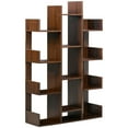 thumbnail image 2 of HOMCOM Tree Bookshelf, Modern Freestanding Bookcase with 13 Open Shelves, Display Unit for Living Room, Study or Office, Brown, 2 of 9