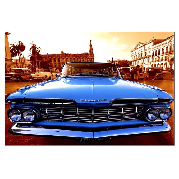 Trademark Fine Art Masters Fine Art 1959 Chevy El Camino Canvas Wall Art - 22x32
