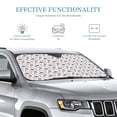 thumbnail image 2 of Bingfone Sea Turtle Car Windshield Sunshade,Sun Foldable Sun Shield Sun Visor for Car - Medium, 2 of 8