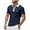 #61-Navy, variant on Ceisia Men's Mesh Short Sleeve Polo Shirt Breathable Textured Casual Summer Golf Top White XXL Gifts for Father