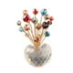 thumbnail image 3 of Figura de fruta con jarrón redondo, adorno de tablero de automóviles, decoración decorativa de adornos de adornos para automóviles hechos a mano para vistoso, 3 of 8