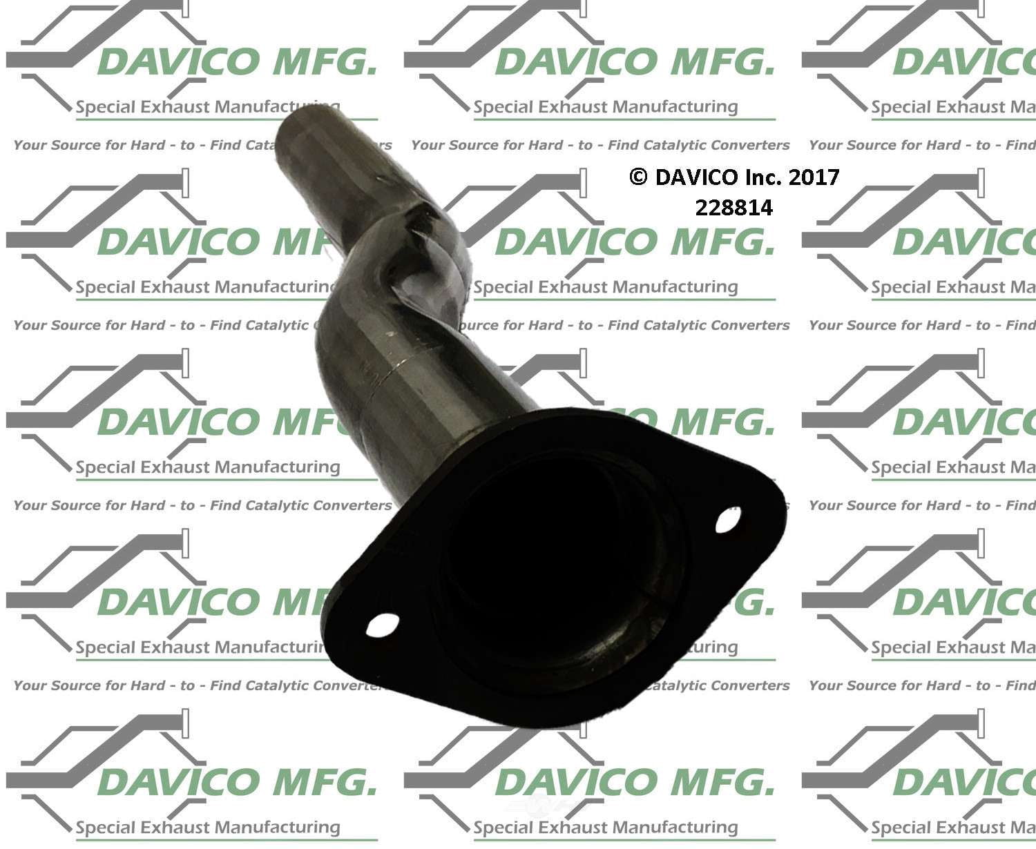 Davico Mfg 228814 Exact-Fit Exhaust Pipe