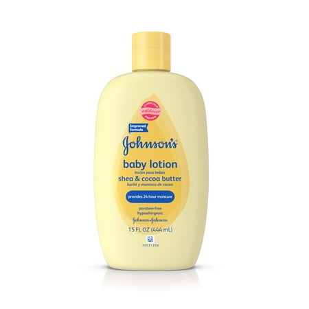 Johnson's Baby Shea et le beurre de cacao Lotion pour la peau sèche, 15 Fl. oz