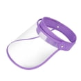 thumbnail image 2 of Colaxi Protection Complète du Visage Ajustable Casque Respirant Visière Transparente Protection Complète pour Travail Jardinage Mouture violet, 2 of 7