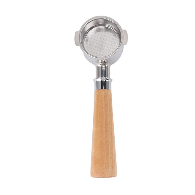 Porte-Filtre Sans Fond en Acier Inoxydable 51mm pour Machine à Café EC0310