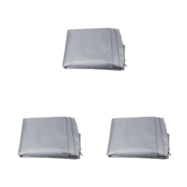 Ruiboury Boat Cover Waterproof And Dustproof Easy To Clean And Maintain Polyester Waterproof Cover Dustproof Cover silver 230*94*46cm 3Set