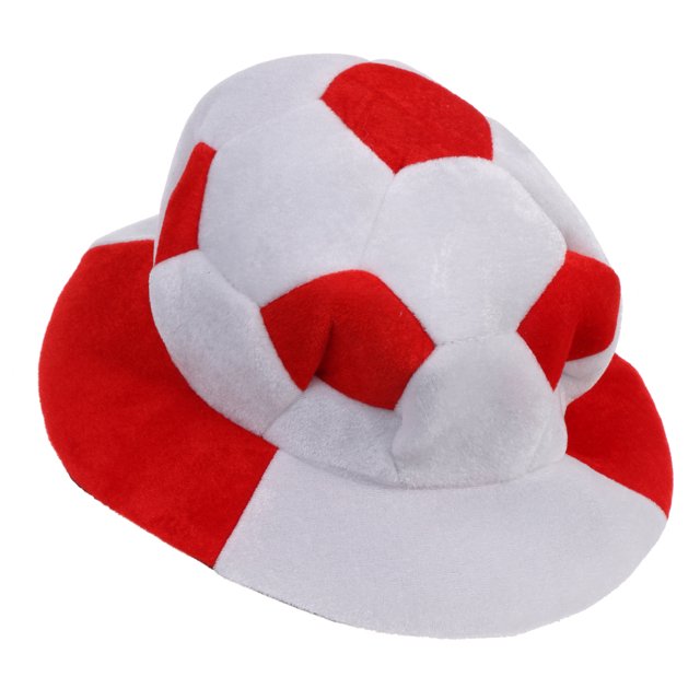 Gorra de fútbol de fútbol de Inglaterra, disfraz elegante, sombrero cálido, regalo Baoblaze Sombrero de fiesta de disfraces