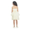 thumbnail image 3 of Wonder Nation Girls Ivory Sequin Mesh Dress, Sizes 4-16 & Plus, 3 of 5