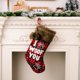 thumbnail image 1 of Christmas Elf Stocking Merry Xmas Gift Bag Sack Sock Stockings Santa Present, 1 of 8