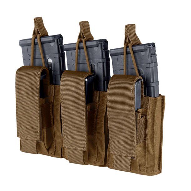191233-498 PORTA CARGADOR TRIPLE M4 COYOTE MARCA CONDOR