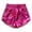 Hot Pink, variant on Girls Metallic Shorts Sparkly Shiny Hot Pants Outfit Sequin Shorts Girls (Black,9-10 Years)