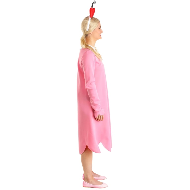 Cindy Lou Who Costume For Women – Officially Licensed Dr. Seuss Whoville Christmas Costume With Dress, Headband & Candy Cane