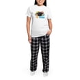 thumbnail image 5 of CafePress - 2028 Graduation Women's Light Pajamas - Women's Short Sleeve Print T-Shirt and Pants Light Cotton Pajama Set, 5 of 7