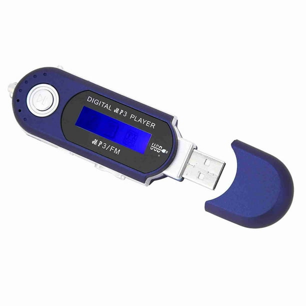 USB MP3 Player de Música Digital, Mini Reproductor de Música MP3, Reproductor de Música Portátil, Soporte Inalámbrico de 32 GB TF Tarjeta para El Hogar Múltiple Escolar de