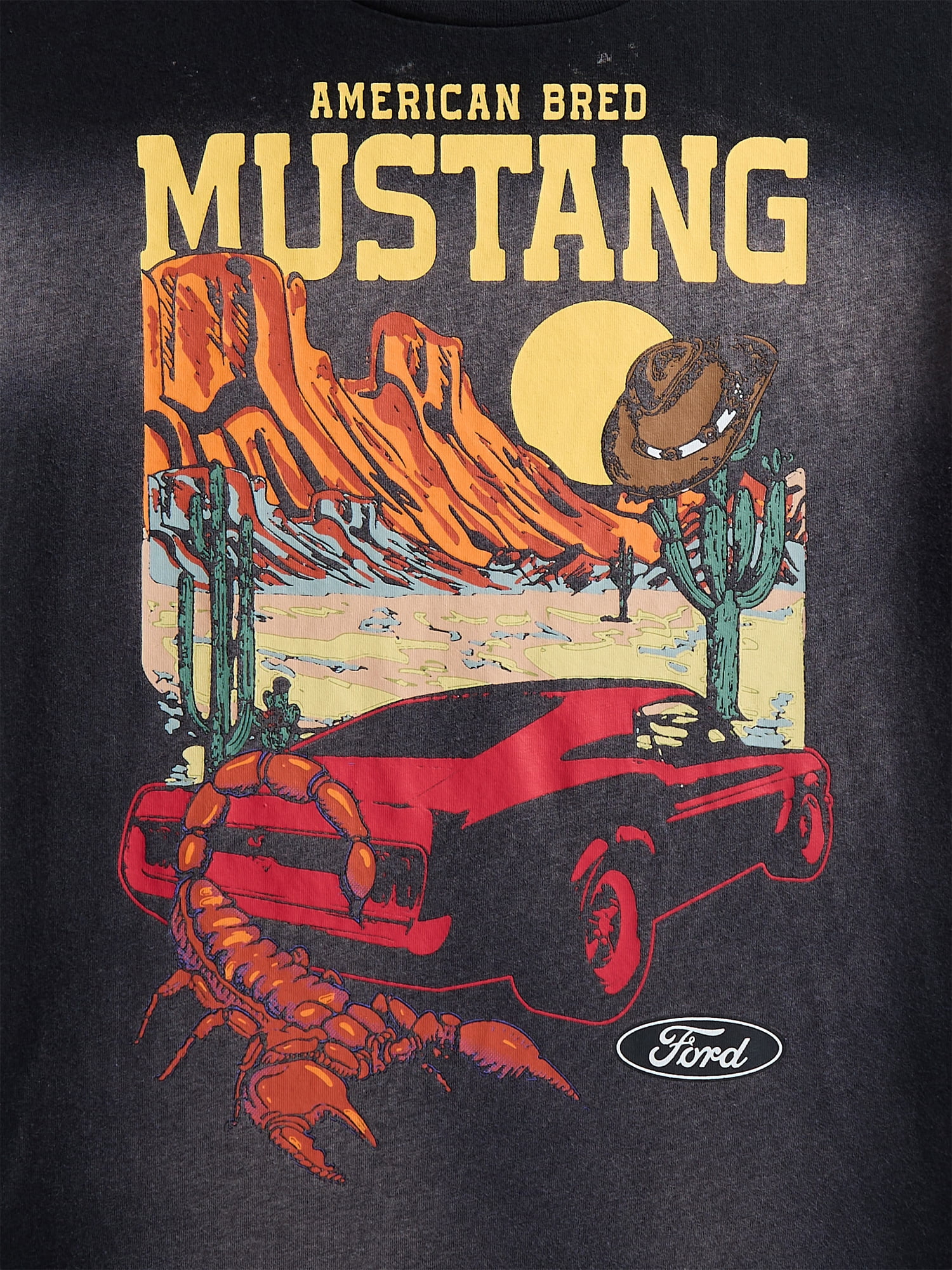 Mustang Boys Graphic Tee with Short Sleeves, Sizes 4-18