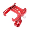 thumbnail image 1 of Soporte para teléfono de bicicleta Cell P10 Soporte para bicicleta Clip para manillar Rojo, 1 of 9