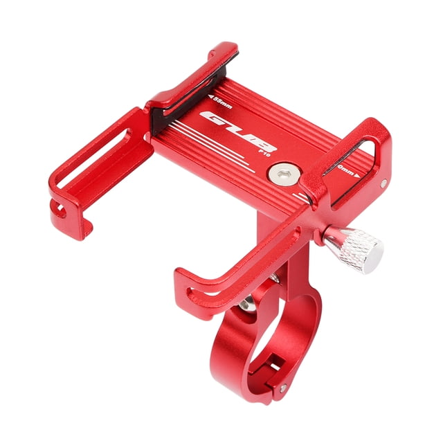 Soporte para teléfono de bicicleta Cell P10 Soporte para bicicleta Clip para manillar Rojo