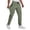 Army Green, variant on Mens Quick Dry Hiking Pants Lightweight Joggers for Fishing Running Travel Breathable for All-Day Outdoor Comfort, L