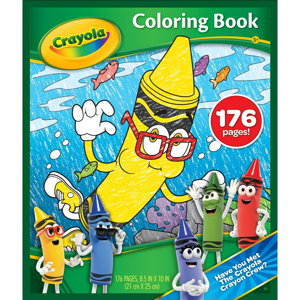 Crayola New Bluetiful Crayola Coloring & Activity Book, Walmart