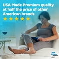 thumbnail image 3 of Made in USA  - Extra Wide Womens Compression Tights 8- 15mmHg - Nude, 3X-Large, 3 of 11