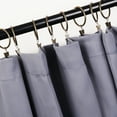 thumbnail image 7 of 20 Pack Curtain Clips Rings Strong Metal Drapery Shower Curtain Ring with Clips Rustproof 2.48" Interior Dia Bronze Tone, 7 of 7