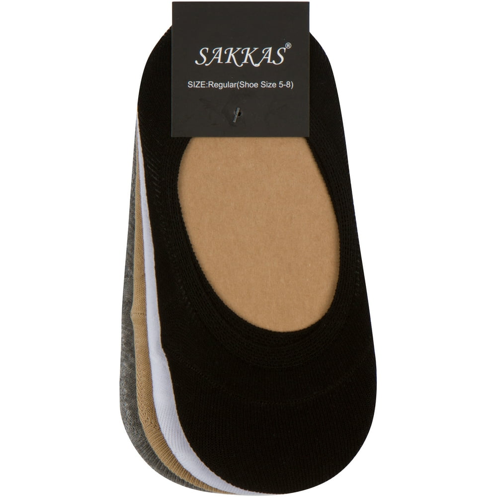 Sakkas Sakkas Women's Footsies Solid Shoe Foot Invisible Liner No