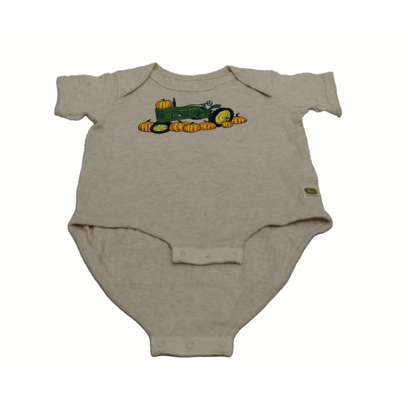 John Deere (12 Months) Pumpkin Tractor Bodysuit - LP84943