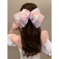 thumbnail image 2 of Tocado De Arco De Gran Tamaño Clip Para El Cabello Princesa Niñas Cabeza Trasera Primavera Accesorios, 2 of 4