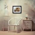 thumbnail image 4 of Friedrich Johann Treml 14x12 Black Modern Framed Museum Art Print Titled - At the Cemetery ('The Bride Am Grave') (1847), 4 of 5