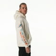 thumbnail image 5 of Unisex The Wild Collective  Cream Miami Dolphins Stacked Graphic Sleeve Fleece Hoodie, 5 of 5