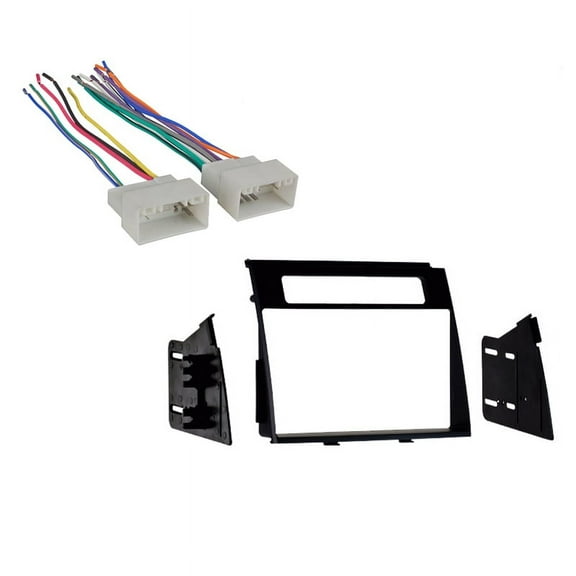 Fits Kia Soul 2012-2013 Double DIN Aftermarket Harness Radio Install Dash Kit