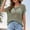 Army Green, variant on YHAJDS Women's Plus Size Tops Crochet Overlay Batwing Sleeve Solid Color Loose Knit Top