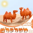 thumbnail image 3 of 240 Figuras de Camello, Juguetes en Miniatura, Modelos de Camello, Figuras de Animales para DecoracióN de Pasteles, Adornos de Escritorio para el Hogar, 3 of 7