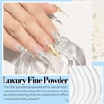 thumbnail image 3 of AZUREBEAUTY Dip Powder Clear Color 2Oz/56g, Basic Transparent Acrylic Dipping Powder Crystal French Nail Art Starter Manicure Salon DIY at Home, Odor-Free, Long-Lasting, No Nail Lamp Needed, 3 of 10