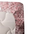 thumbnail image 6 of Ambesonne Forest Fitted & Top Sheet Set with Shams, Nature Exotic, Pale Pink Pale Grey, 6 of 7