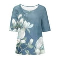 thumbnail image 5 of Women Short Sleeve Tops Cotton Tshirts Shirts Graphic Vintage Rock Previous Orders, 5 of 5