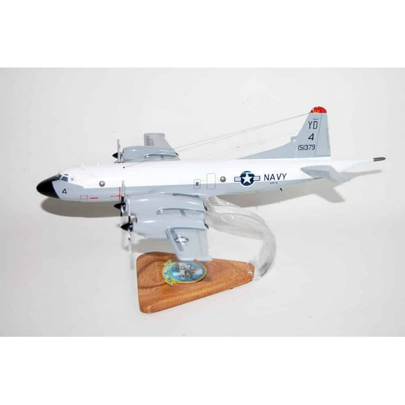 Lockheed Martin® P-3A Orion, VP-4 Skinny Dragons (1970s), 18" Mahogany Model