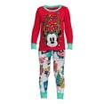 thumbnail image 5 of Christmas Character Toddler Snug Fit Pajama Set, 2-Piece, Sizes 12M-5T, 5 of 5