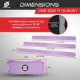 thumbnail image 4 of Rodillera de la marca sueca Sleeve Stars para el tendón rotuliano, eficaz para mujeres y hombres, ideal para jóvenes y niños. Rodillera Osgood Schlatter con 3 longitudes ajustables, para 30-60 cm (ind, 4 of 5